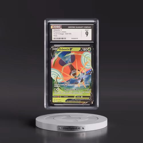 2020 Vivid Voltage #020/185 Orbeetle V - Holo (CGC 9 MINT)
