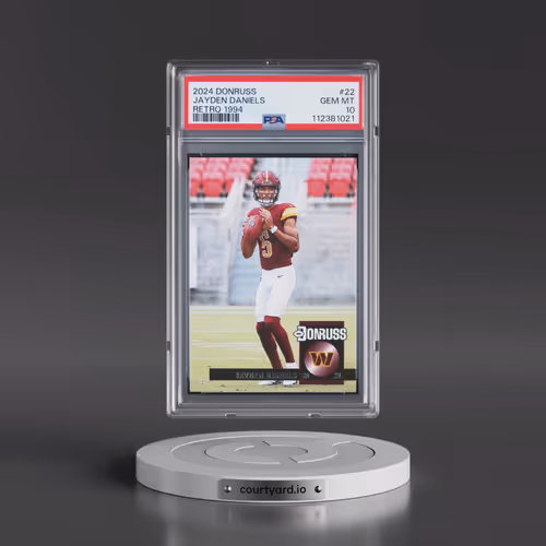 2024 Panini Donruss Retro 1994 #22 Jayden Daniels (PSA 10 GEM MINT)