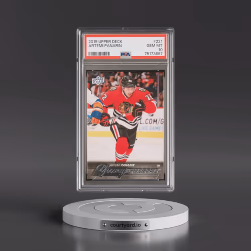 2015 Upper Deck #221 Artemi Panarin (PSA 10 GEM MINT)