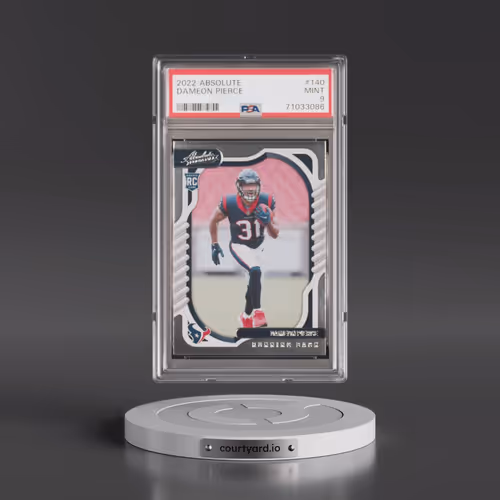 2022 Panini Absolute #140 Dameon Pierce (PSA 9 MINT)