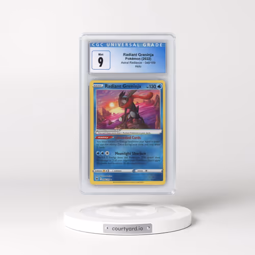 Astral Radiance #046/189 Radiant Greninja - Holo (CGC 9 MINT)