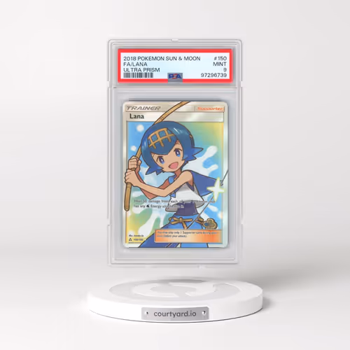 2018 Pokémon Sun & Moon Ultra Prism #150 Lana - Full Art (PSA 9 MINT)