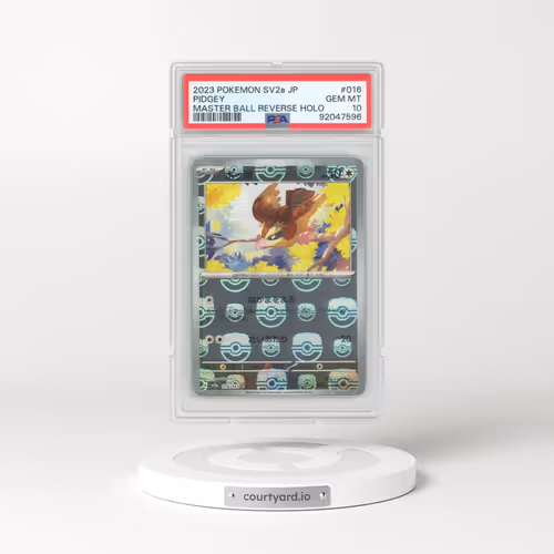 2023 Pokémon Sv2a-Pokemon 151 #016 Pidgey - Reverse Holo Master Ball (PSA 10 GEM MINT)