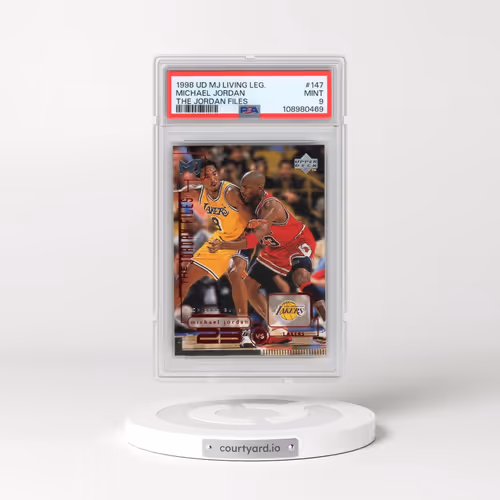 1998 Upper Deck MJ Living Legend #147 Michael Jordan - The Jordan Files (PSA 9 MINT)