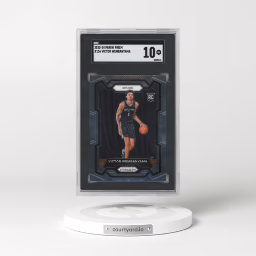 2023 Panini Prizm #136 Victor Wembanyama (SGC 10 GEM MINT)