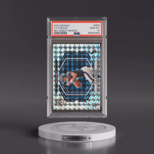 2023 Panini Mosaic NFL Debut #ND3 CJ Stroud - Mosaic (PSA 10 GEM MINT)