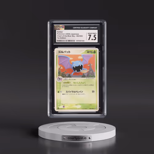 2004 Clash of the Blue Sky #002/082 Golbat - 1st Edition (CGC 7.5 NM+)