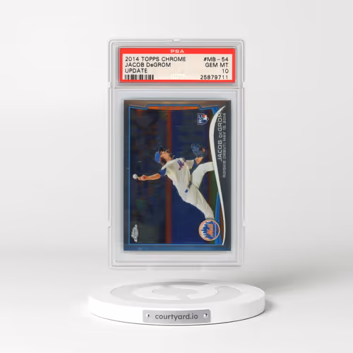 2014 Topps Chrome Update #MB-54 Jacob DeGrom (PSA 10 GEM MINT)