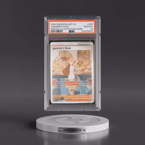 2024 Pokémon Ssp EN-Surging Sparks #245 Jasmine's Gaze - Special Illustration Rare (PSA 10 GEM MINT)