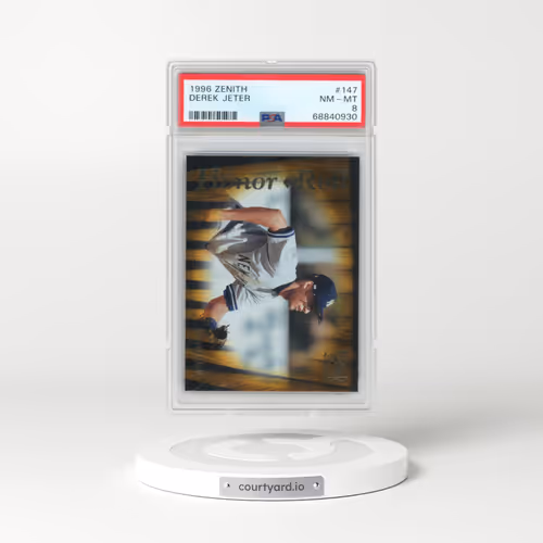 1996 Zenith #147 Derek Jeter (PSA 8 NM-MT)