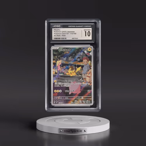 2023 Pokémon Card 151 #173/165 Pikachu - Art Rare Holo (CGC 10 GEM MINT)