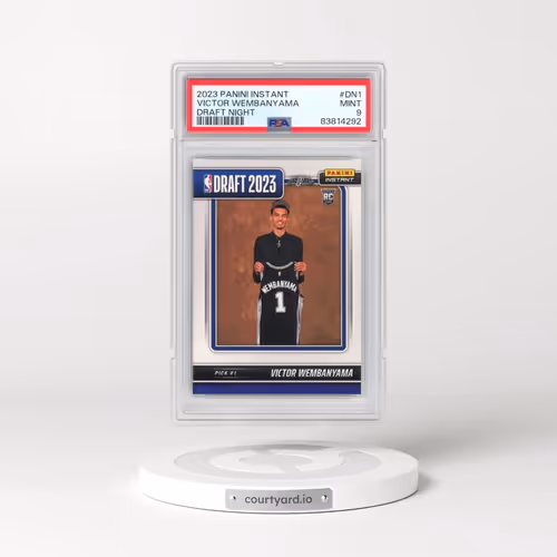 2023 Panini Instant Draft Night #DN1 Victor Wembanyama (PSA 9 MINT)