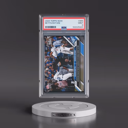 2024 Topps Now #865 Mookie Betts/Shohei Ohtani (PSA 9 MINT)