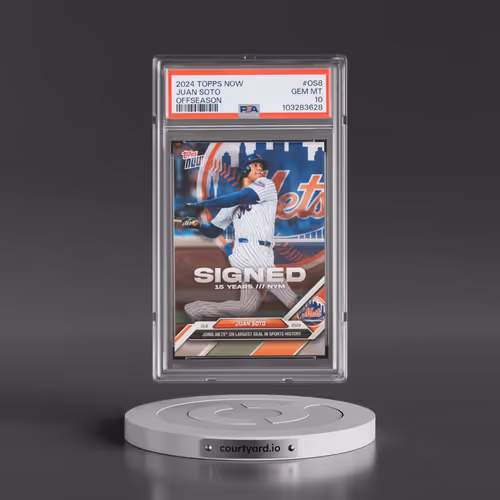 2024 Topps Now Offseason #OS8 Juan Soto (PSA 10 GEM MINT)