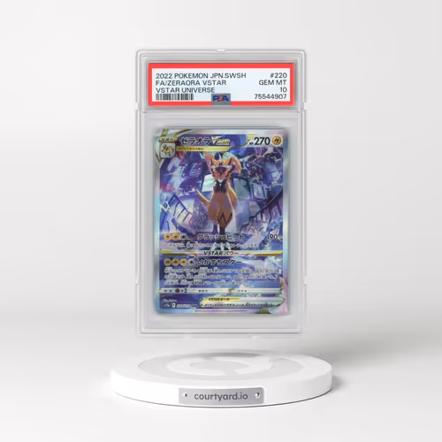 2022 Pokémon Sword & Shield Vstar Universe #220 Zeraora Vstar - Full Art (PSA 10 GEM MINT)