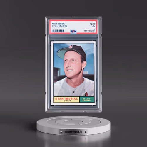 1961 Topps #290 Stan Musial (PSA 7 NM)