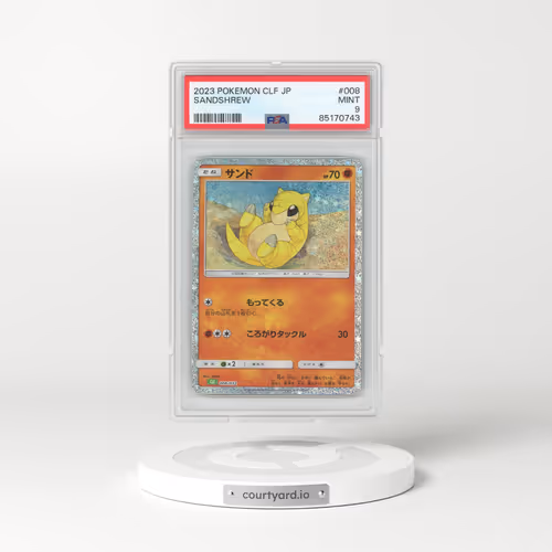 2023 Japanese Venusaur & Lugia EX Deck #8 Sandshrew - Holo (PSA 9 MINT)