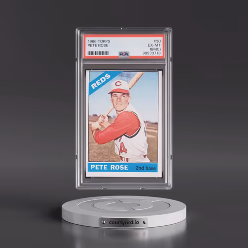 1966 Topps #30 Pete Rose (PSA 6 EX-MT)