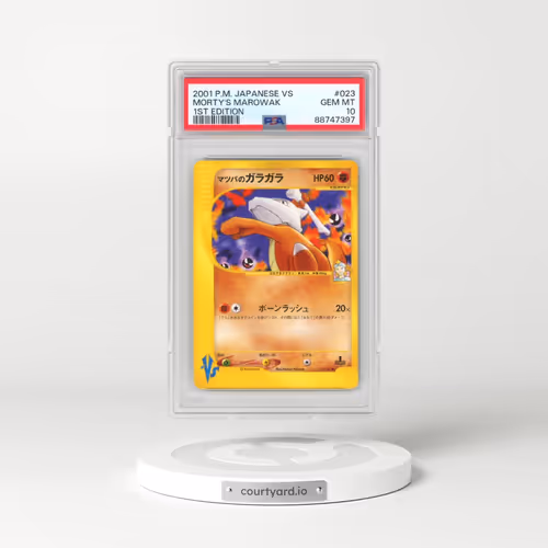 2001 Pokémon VS #023 Morty's Marowak - 1st Edition (PSA 10 GEM MINT)