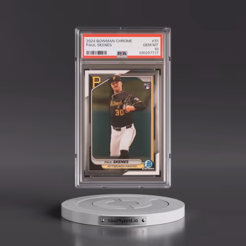 2024 Bowman Chrome #31 Paul Skenes (PSA 10 GEM MINT)
