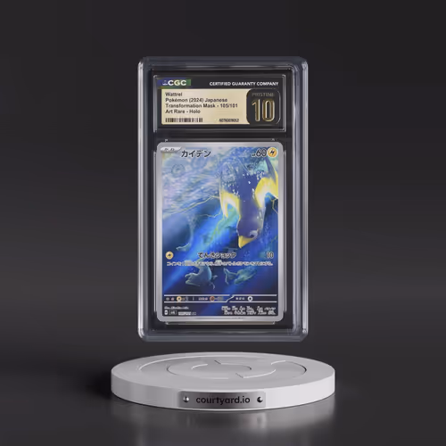 2024 Pokémon SV6-Transformation Mask #105 Wattrel - Art Rare (CGC 10 PRISTINE)