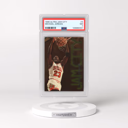 1995 Ultra Jam City #3 Michael Jordan (PSA 7 NM)