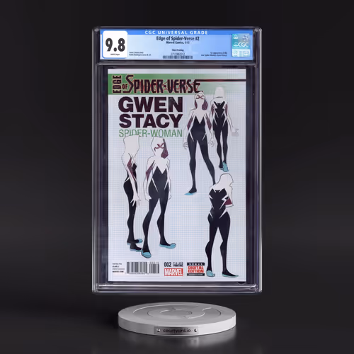 Edge of Spider-Verse #2 CGC 9.8 White Pages (Marvel Comics, 1/15)