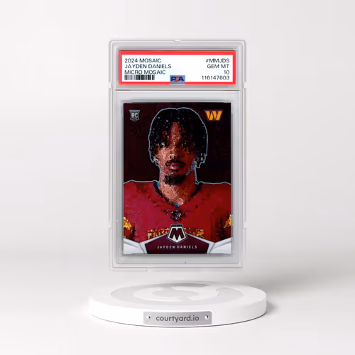 2024 Panini Mosaic Micro Mosaic #MMJDS Jayden Daniels (PSA 10 GEM MINT)