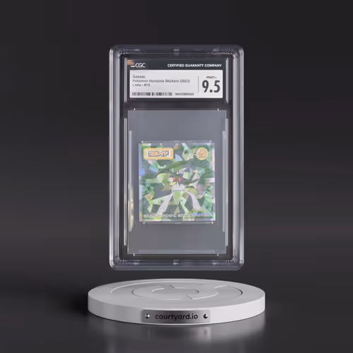 2022 Pokémon Horizons Stickers (2023 Lotte) - Japanese #15 Gallade - (Blue to red logo BR, Split cir