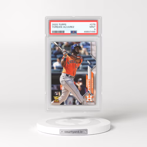2020 Topps #276 Yordan Alvarez (PSA 9 MINT)