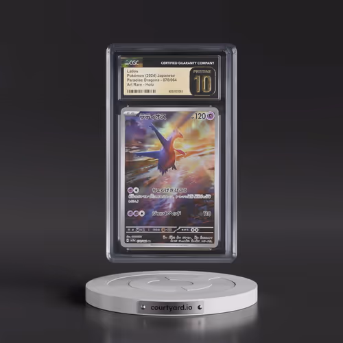 2024 Pokémon Sv7a-Paradise Dragona #070 Latios - Art Rare (CGC 10 PRISTINE)