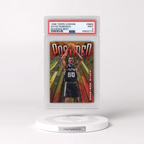1998 Topps Chrome Season's Best #SB22 David Robinson (PSA 9 MINT)