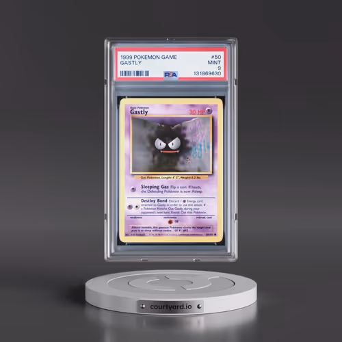 1999 Pokémon Game #50 Gastly (PSA 9 MINT)