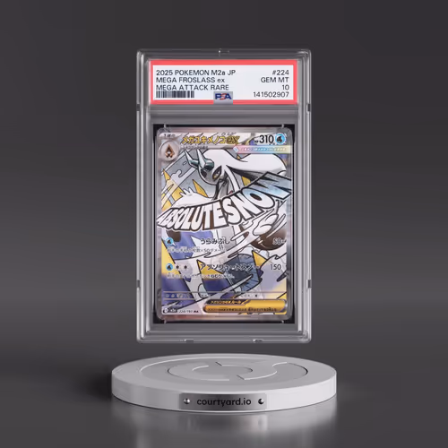 2025 Pokémon M2a-Mega Dream EX #224 Mega Froslass EX - Holo Mega Attack Rare (PSA 10 GEM MINT)
