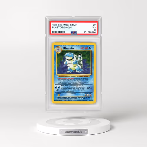 1999 Pokémon Game #2 Blastoise - Holo (PSA 3 VG)