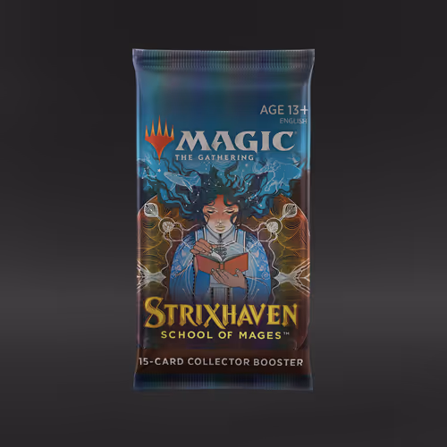 Magic: The Gathering Strixhaven: School of Mages - Collector Booster (1 Booster Pack - Art May Vary)