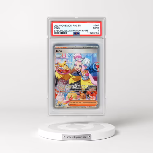 2023 Pokémon Pal EN-Paldea Evolved #269 Iono - Special Illustration Rare (PSA 9 MINT)