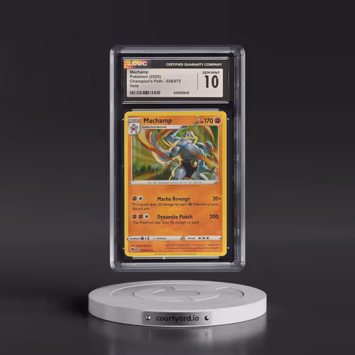 2020 Champion's Path #026/073 Machamp - Holo (CGC 10 GEM MINT)
