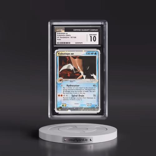 2003 Pokémon EX Sandstorm #97 Kabutops EX - Holo Holo (CGC 10 GEM MINT)