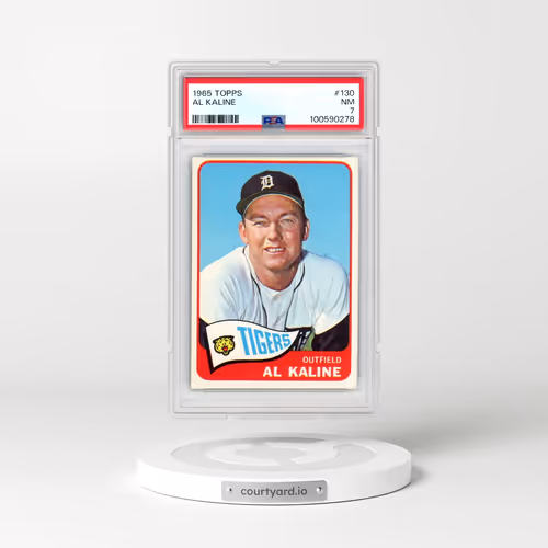 1965 Topps #130 Al Kaline (PSA 7 NM)