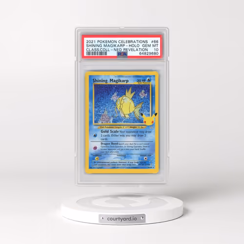 2021 Pokémon Celebrations Classic Collection #66 Shining Magikarp - Holo Holo (PSA 10 GEM MINT)