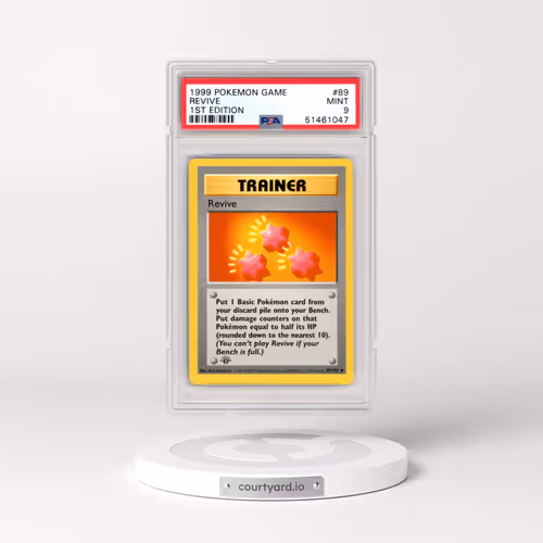 1999 Pokémon Game #89 Revive - 1st Edition (PSA 9 MINT)