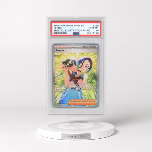 2024 Pokémon Twm EN-Twilight Masquerade #220 Perrin - Special Illustration Rare (PSA 10 GEM MINT)