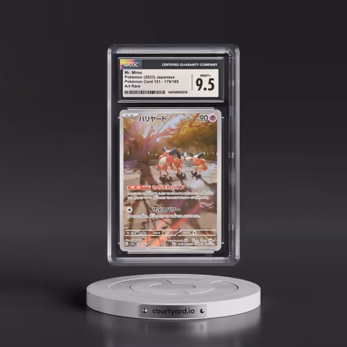 2023 Pokémon Card 151 #179/165 Mr. Mime - Art Rare Holo (CGC 9.5 MINT+)