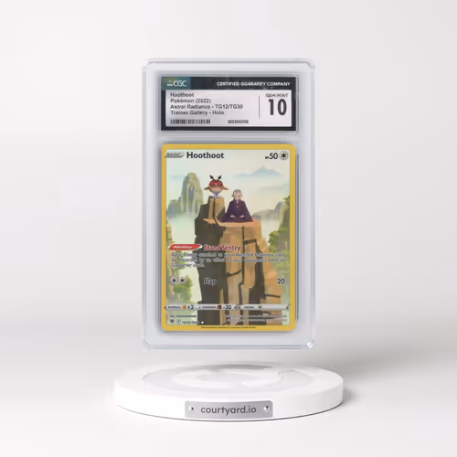 2022 Astral Radiance #TG12/TG30 Hoothoot - Character Rare (CGC 10 GEM MINT)