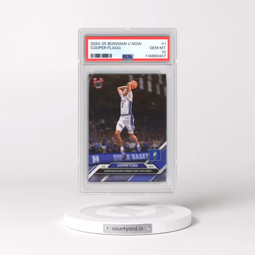 2024 Bowman U Now #1 Cooper Flagg (PSA 10 GEM MINT)