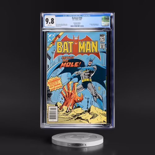 Batman #340 CGC 9.8 White Pages (D.C. Comics, 10/81) - Newsstand Edition