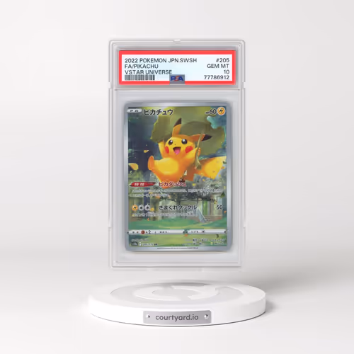 2022 Pokémon Sword & Shield Vstar Universe #205 Pikachu - Full Art (PSA 10 GEM MINT)