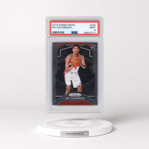 2019 Panini Prizm #255 Rui Hachimura (PSA 9 MINT)