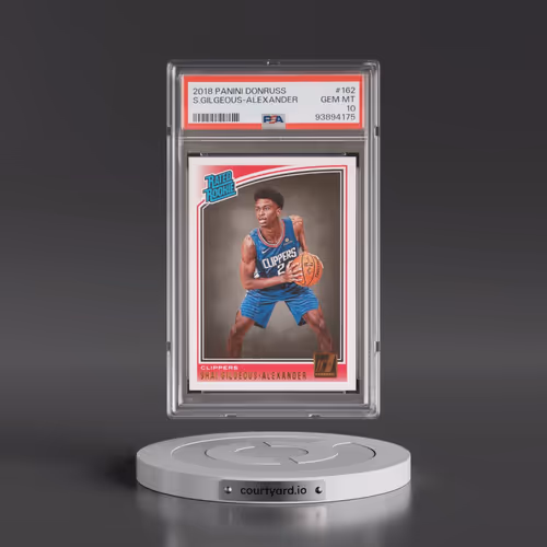 2018 Panini Donruss #162 Shai Gilgeous-Alexander (PSA 10 GEM MINT)